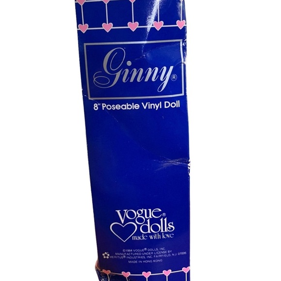 Vogue Ginny Vintage 1984 8” poseable Easter bunny vinyl doll toys: - Picture 7 of 10